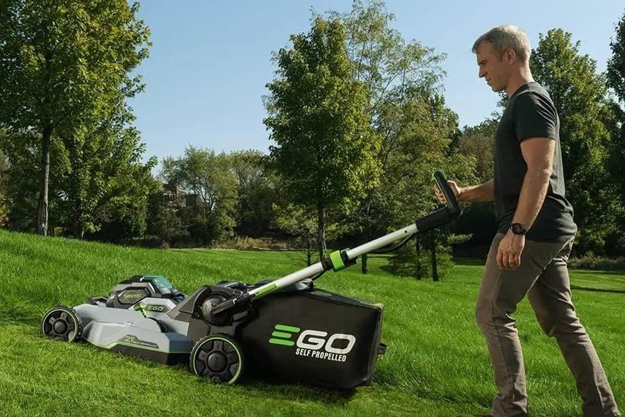 top rated battery powered lawn mowers